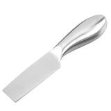 HULIANFU Kitchen Gadgets Retro Style Baking Tools Multi Functional Purpose Stainless Steel Smiley Cheese Cutlery 1Pc Silver Knife
