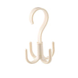 HULIANFU Space Saving Rotated Hanger Hooks Wardrobe Clothes Rack Hanger Organizer Bag Hanger Shoes Belt Scarf Hanging Rack Closet Hanger