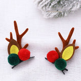 HULIANFU 2023 Christmas Headband Adornment Cute Antler Festival Style Headband Reindeer Ornaments Party Horns Cosplay Accessories