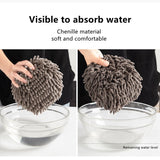 HULIANFU Wipe Hands Towel Ball Kitchen Lint-Free Clean Bathroom Absorbent Quick-Drying Towel Soft Touch Hand-Cleaning Home Health