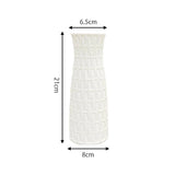 HULIANFU Modern vases decoration home Nordic Style Flower Arrangement Living Room Origami flower pot for interior