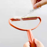HULIANFU Portable Lint Remover Pet Hair Remover Brush Manual Lint Roller Sofa Clothes Cleaning Lint Brush Fuzz Fabric Shaver Brush Tool