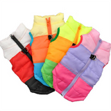 HULIANFU Winter Warm Pet Clothes For Small Dogs Windproof Pet Dog Coat Jacket Padded Clothing for Yorkie Chihuahua Puppy Cat Outfit Vest