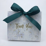HULIANFU Thank You Party Favor Gift Box wedding candy box Baby Shower Paper Gift Bag Birthday Christmas Favor Present Boxes Packing