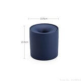 HULIANFU Stoneware ashtray with lid living room coffee table decoration Anti-ash portable ashtray Home Hotel Office Supplies/Gifts