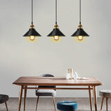 HULIANFU Vintage Pendant Light Loft Retro Chandelier Pendant Lamp E27 Base Industrial Hanging light Edison Home Lighting for Living Room