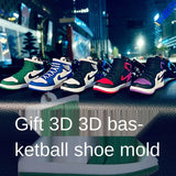 HULIANFU The new creative car pendant male high-end fashion brand basketball shoes crystal car pendant car decor