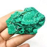 HULIANFU Natural Rock Zambian Malachite Rough Stone Specimen Home Spirit Decoration Life Crystal Gift Anti-decay and Negative Energy