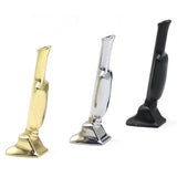 HULIANFU Stainless steel Mini Golden Man trophy pipe Snuff Snorter Sniff Metal Tube smoke Vacuum Sniffer Exquisite cigarette filter