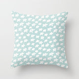 HULIANFU Super Hot Hipster Light Blue Green Mint Cushion Cases Modern Geometry Print Boho Decorative Pillowcase Sofa Couch Throw Pillows