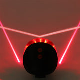 HULIANFU Waterproof Bicycle Cycling Lights Taillights LED Laser Safety Warning Bicycle Lights Bicycle Tail Bicycle Accessories Light