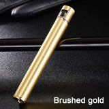 HULIANFU Mini Cigarette Lighter Grinding Wheel Flint Free Fire Butane Gas Lighter Portable Can Be Placed Cigarette Box Smoke Accessories
