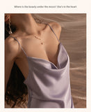 hulianfu Luxury Sexy Women Silk Kimono Bathrobe Purple Bride Bridesmaid Wedding Robe Set Lace Sleepwear Casual Home Clothes Nightwear