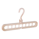 HULIANFU Magic Rotating Support Circle Clothes Hanger Clothes Drying Rack Plastic Clothes Hangers Home Storage Hangers Dropshipping