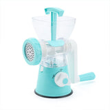 HULIANFU Meat Grinder Manual Processors Food Mincer Kitchen Machine Sausage Maker Stuffer Vegetable Chopper Blender Household  Enema Tool