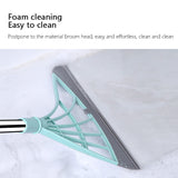 HULIANFU Magic Broom Rubber Hand Push Sweeper Floor Wiper Squeegee for Floor Cleaning Floor Squeegee Sweeping Brush Pet Hair Broom