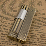 HULIANFU Retro Flint Lighter Grinding Wheel Classic Metal Flint Lighter Metal Petrol Windproof Portable Cigarette Lighter Gadgets For Man
