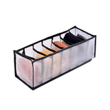 HULIANFU Underwear Bra Organizer Storage Box Drawer Closet Organizers Divider Boxes For Underwear Scarves Socks Bra