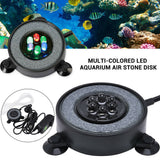 HULIANFU Underwater Submersible Fish Tank Light Color Changing LED Air Bubble Light Aquarium Air Bubble Lamp Making Oxygen for Fish Tank