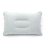 HULIANFU Ultralight Inflatable Air Pillow PVC Nylon Sleep Pillow Outdoor Camping Cushion Travel Car Backrest Airplane Head Rest Support