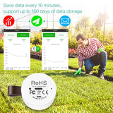 HULIANFU ORIA Thermometer Hygrometer Wireless Bluetooth Outdoor Thermometer Smart Home Temperature and Humidity Sensor