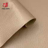 HULIANFU Litchi Pattern Back Self adhesive Stick Faux PU Leather Fabric Hole Repair Patch Sticker For Sofa Car Bag DIY Craft Handmade