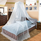 HULIANFU Universal Elegant Round Lace Insect Bed Canopy Netting Curtain Dome Polyester Bedding Mosquito Net Home Furniture Dropshipping