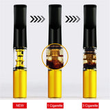 HULIANFU Mini Filtration Tobacco Tar Filter Cleanable Microfilter Cigarette Holder Recyclable Smoke Mouthpiece Filtration Smoking Gadgets