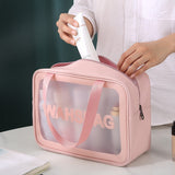 HULIANFU Women  Cosmetic Bag Makeup Bag Outdoor Multifunction Travel  Organizer Bags Waterproof Female Storage Cases Bags for Women
