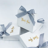 HULIANFU Thank You Party Favor Gift Box wedding candy box Baby Shower Paper Gift Bag Birthday Christmas Favor Present Boxes Packing