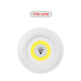 HULIANFU LED Light COB Under Cabinet Light Night Light Wireless Remote Control Dimmable Wardrobe Lamp 3W Super Bright Closet Lighting