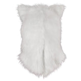 HULIANFU Movable Mouth Fox Head Mask Animal Panda Tiger Husky Orangutan Artificial Fur for Halloween Costumes Party
