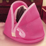 HULIANFU Triangle Bra Wash Laundry Bag Lady Women Bra Underwear Washing Machine Protection Net Mesh Bag Lingerie Hosiery Protect Mesh Bag