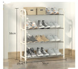 HULIANFU Shoe rack Simple multi-layer door shoe cabinet Multi-functional storage shoe rack for household dormitory