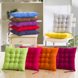 HULIANFU Square Chair Soft  Pad Thicker Seat Cushion For Dining Patio Home Office Indoor Outdoor Garden Sofa Buttocks Cushion