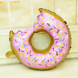 HULIANFU New large cake gift box donut popcorn shape aluminum film balloon wedding celebration birthday party scene decoration