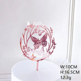 HULIANFU New Cartoon Happy Birthday Acrylic Cake Topper Cute Boy Witch Cake Topper For Kids Birthday Party Cake Decorations Baby Shower