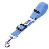 HULIANFU Pet Supplies Car Seat Belt Dog Seat Belt Dog Leash Vehicle Belt Adjustable Cushioning Elastic Reflective Safety Rope for Dog Cat