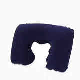 HULIANFU U Shaped Travel Pillow Inflatable Neck Car Head Rest Air Cushion for Travel Office Nap Head Rest Air Cushion Neck Pillow