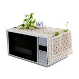HULIANFU Oil-proof  Breathable Protection With Storage Bag Kitchen Microwave Oven Dust Cover with Storage Bag Kitchen Accessories