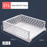 HULIANFU Stackable Wardrobe Drawer Cabinet Organizer Drawer Clothes Closet Storage Box Shelves Plastic Layered Partitions Storage Rack