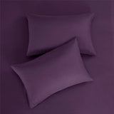 HULIANFU Multi Colors Bed Sheet Sets Soft Bed Sheets Twin/Full/Queen/King Size Bedroom Flat Sheet + Fitted Sheet + Pillow Case XF1026-1
