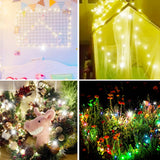 HULIANFU Led Fairy Lights Copper Wire String 1M 2M 3M Holiday Outdoor Lamp Garland Luces For Christmas Tree Wedding Party Decoration