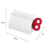 HULIANFU Rolling Toothpaste Device Tube Dispenser Holder Multifunctional Plastic Facial Cleanser Squeezer Press for Bathroom Accessories