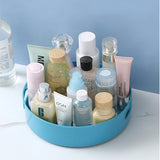 HULIANFU Kitchen Storage Container 360 Degree Rotating Tray Spice Tray Snack Fruit Food Tray Non-slip Bathroom Dry Pallet Kitchen Storage