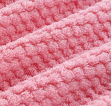 HULIANFU Super Absorbent Microfiber Kitchen Tableware Dish Cloth 25x25cm Household Cleaning Towel Kitchen Clean Rags Coral Velvet Towels