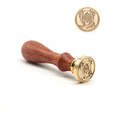 HULIANFU Retro Wood Stamp Classic 26 Letter A-z Alphabet Initial Sealing Wax Seal Stamp Ancient Seal Post Decorative Antique Stamp Gifts