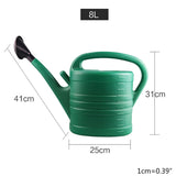 HULIANFU OOTDTY Garden Watering Can with Long Mouth Handle Large Capacity 5/8L Watering Kettle Sprinkler for Indoor Outdoor Flower Plants