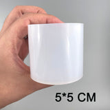 HULIANFU Rhombus Columnar Candle Mould Silicone Mold DIY Scented Candle Soap Craft Gift Making Resin Casting Wax Homemade Decoration