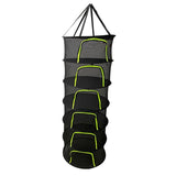 HULIANFU Layers Drying Net for Herbs Hanging Basket Folding Dry Rack Herb Drying Net Dryer Bag Mesh For Flowers Buds Plants Organizer